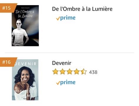 Logo Amazon associé au livre De l'Ombre à la Lumière